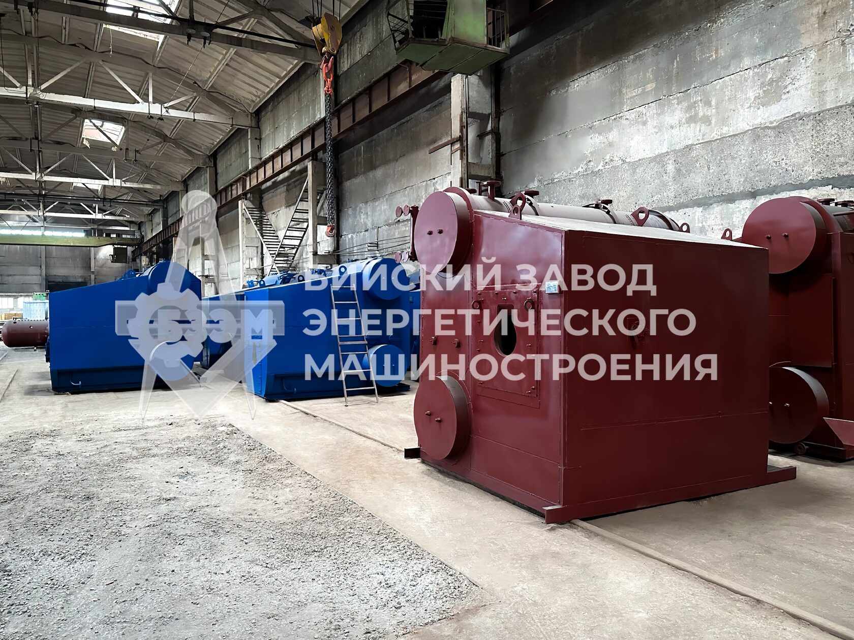 Паровые котлы серии Е и ДСЕ - проверенная классика, ожидает отгрузку на складе