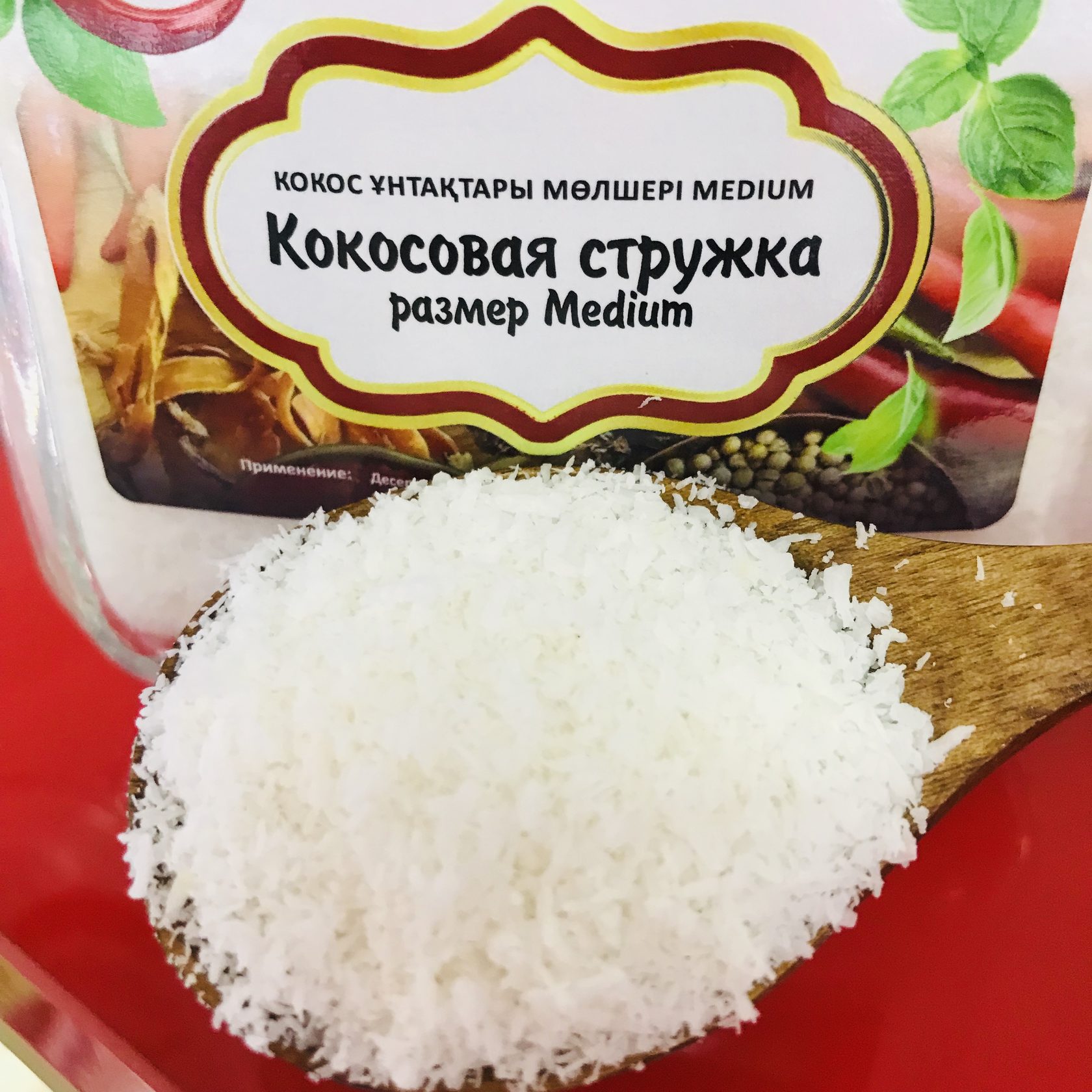 Кокосовая стружка бжу