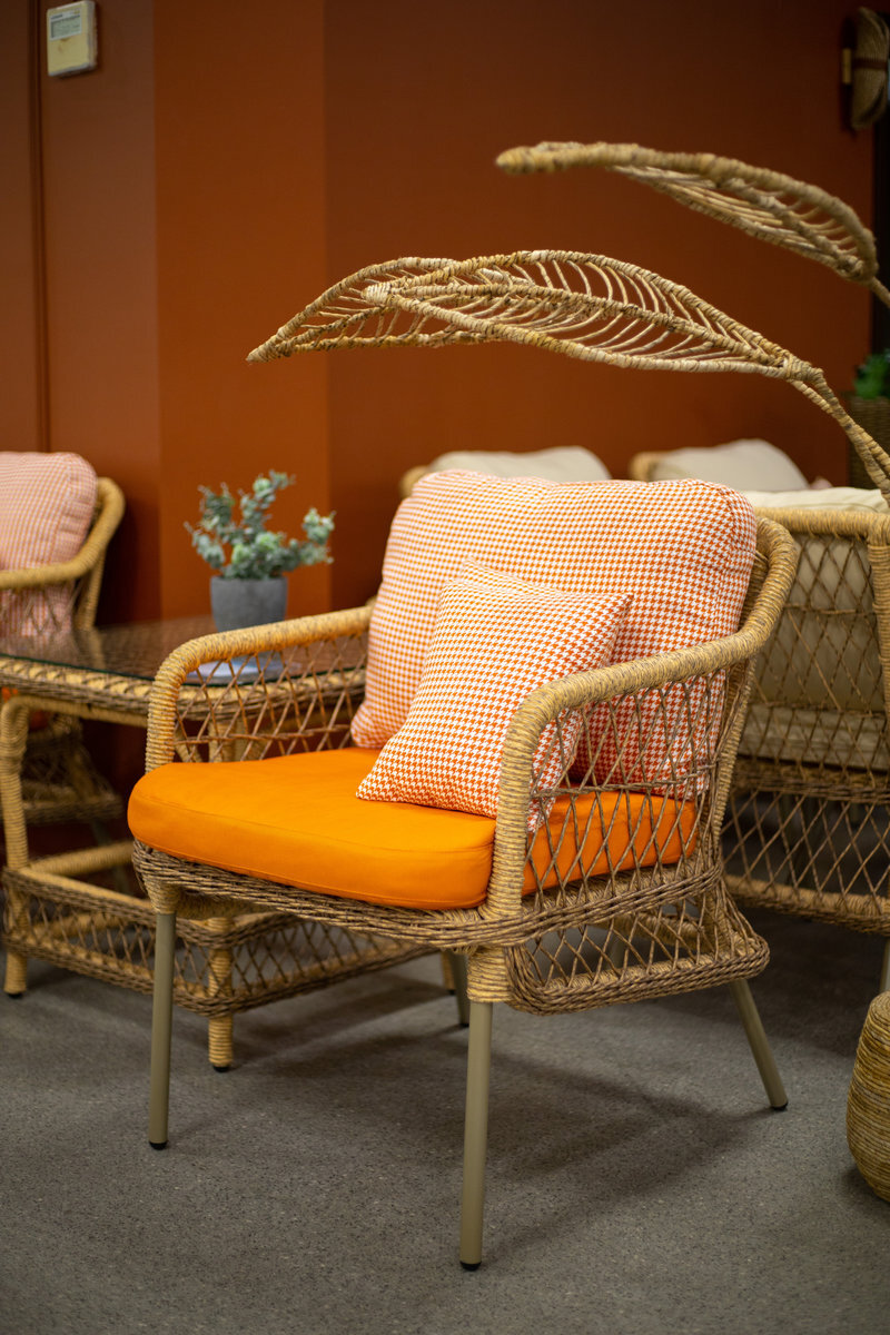 Кресла Пуччини из искусственного ротанга от Malacca