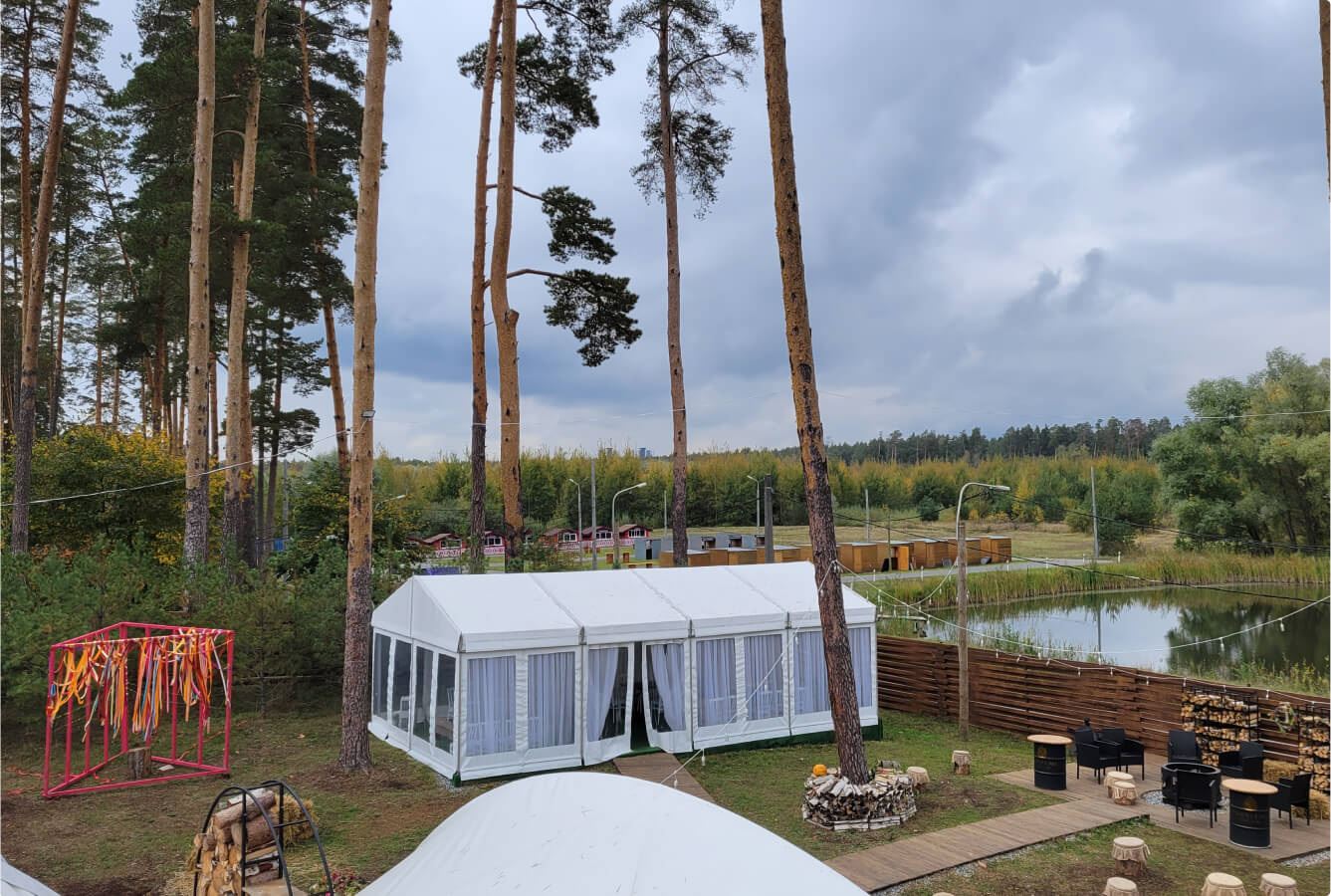 небольшой шатер