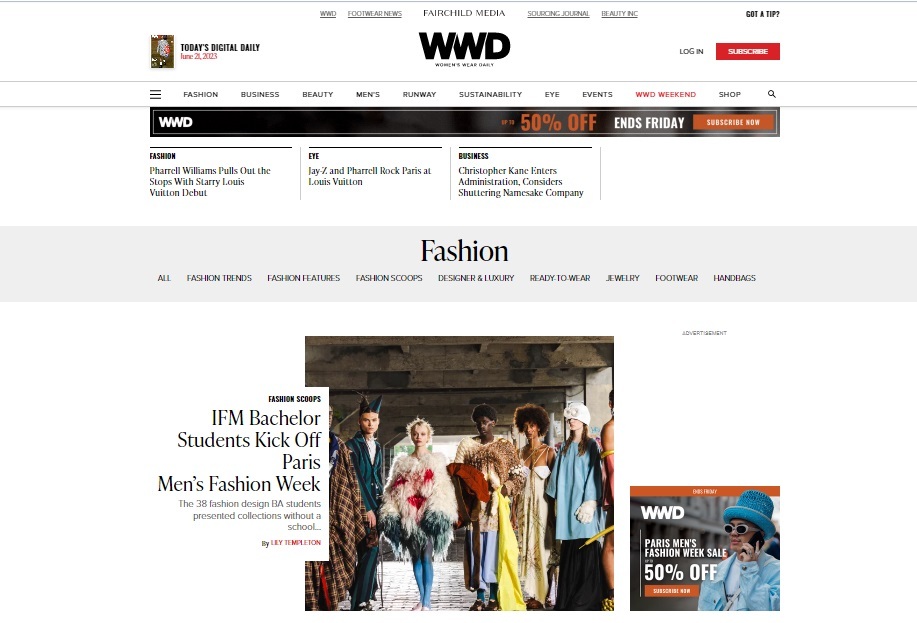 520 Мода и красота Дизайн веб-сайтов