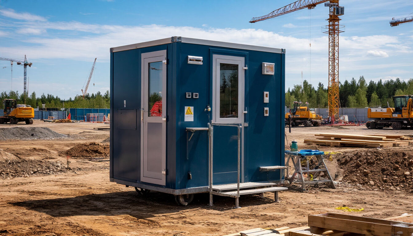 Мобильный лабораторный пост на стройку