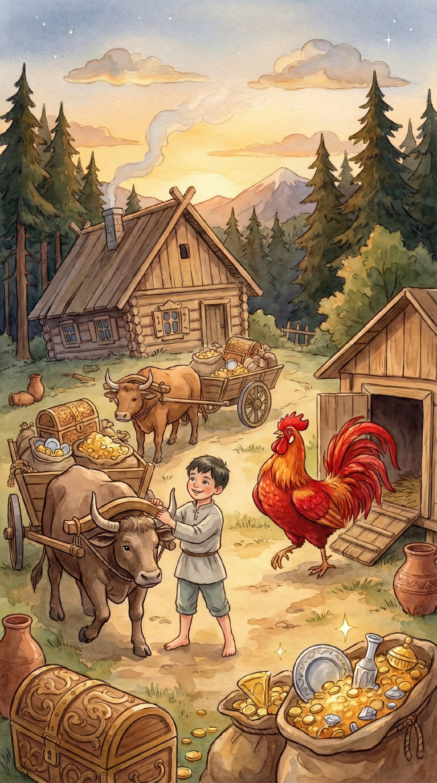 Адыгейская сказка - Малыш Гуляцу