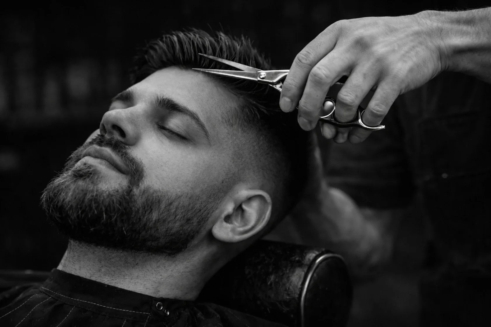 стрижка в барбершопе