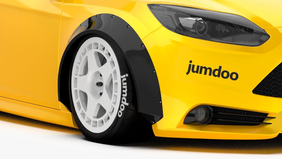 Universal fender flares
