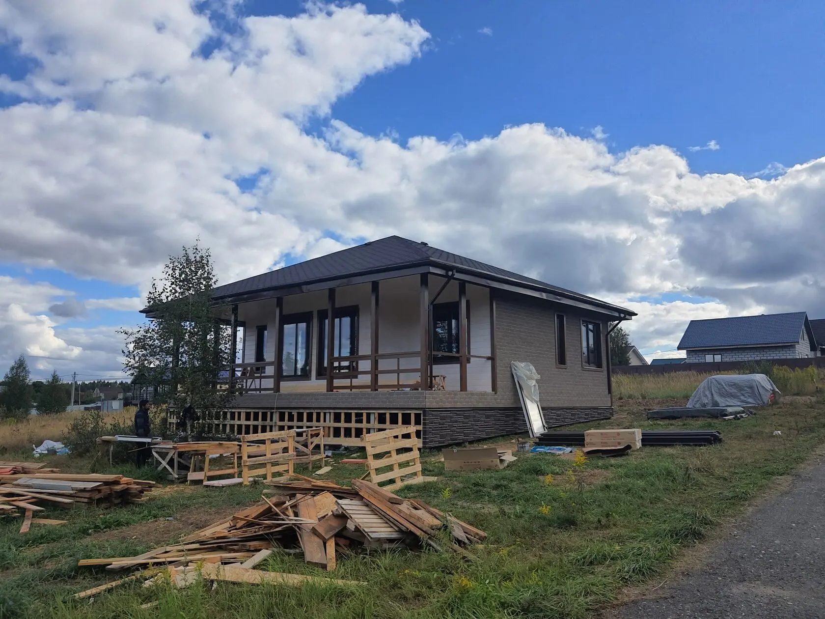 Готовый загородный дом