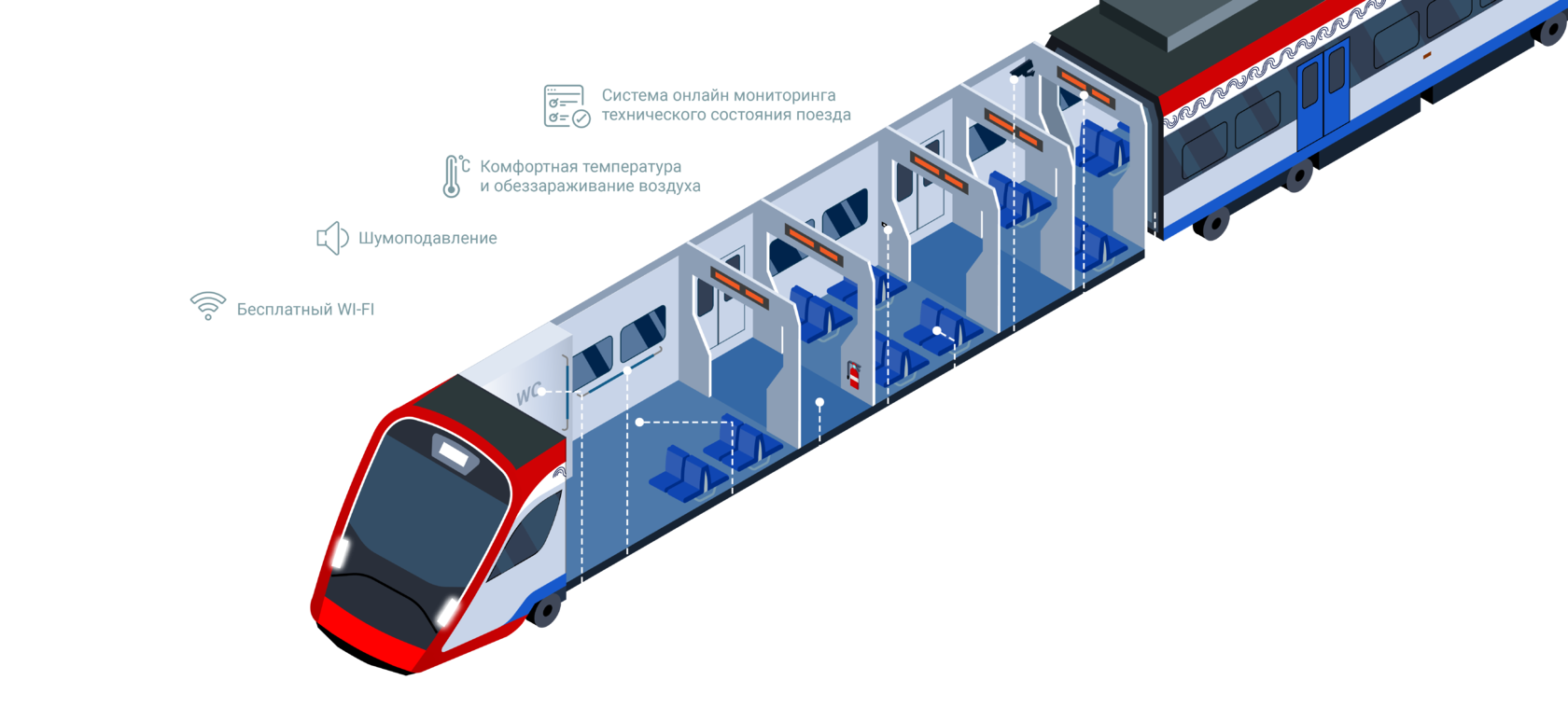 Ласточка типы вагонов