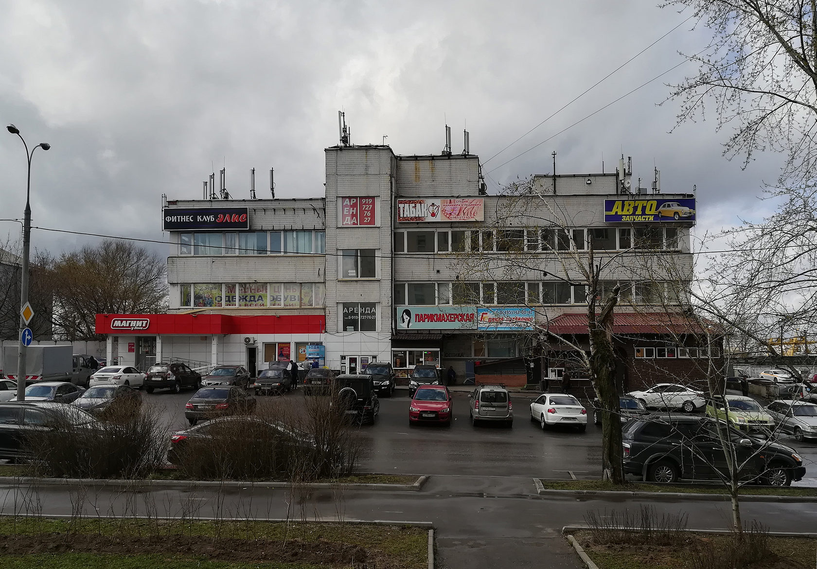 Исходное состояние торгового здания. Фотофиксация