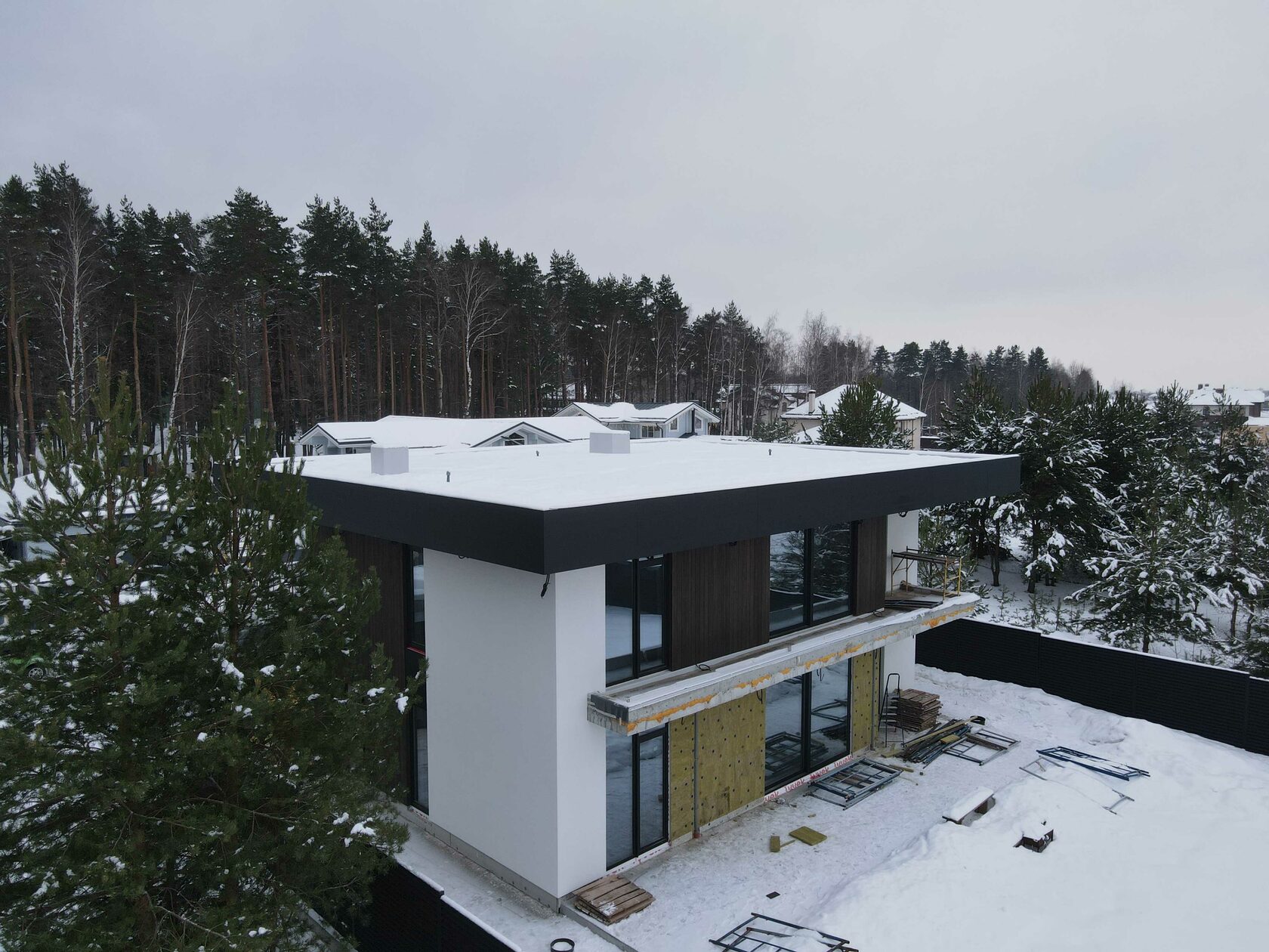 Готовый дом в Апшеронске кровля