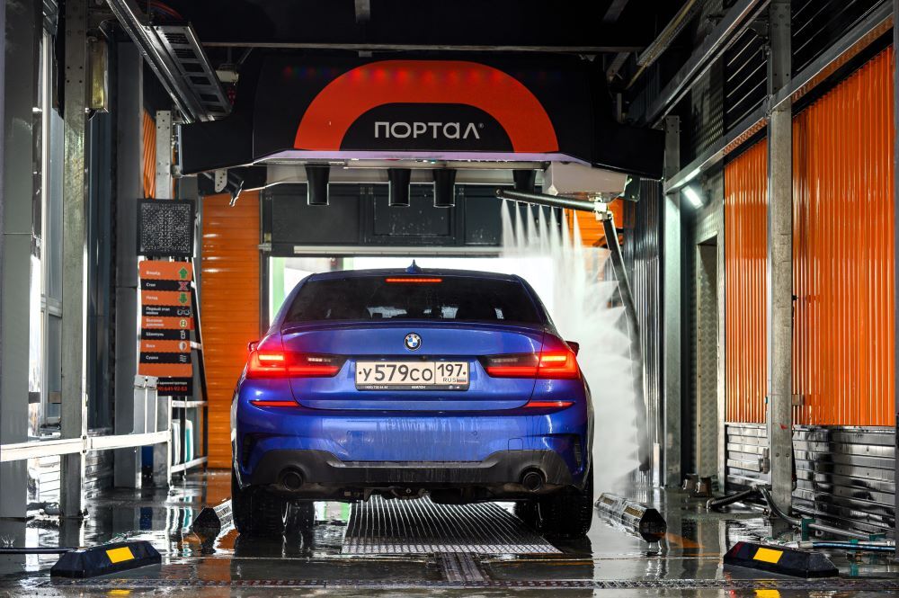 Automatic car wash smart