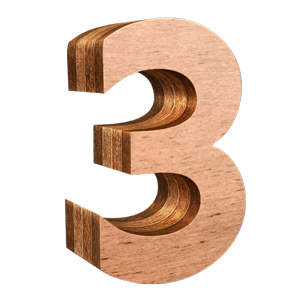 Деревянные пазлы из фигурных деталей