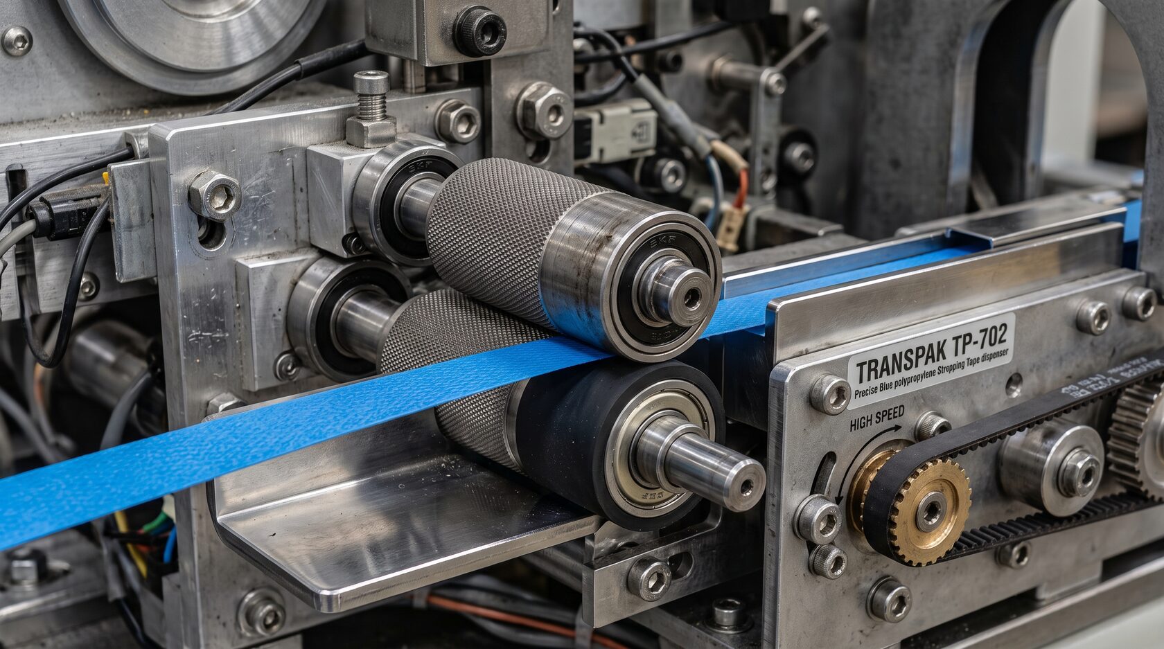Механизм подачи ленты автоматической стреппинг-машины