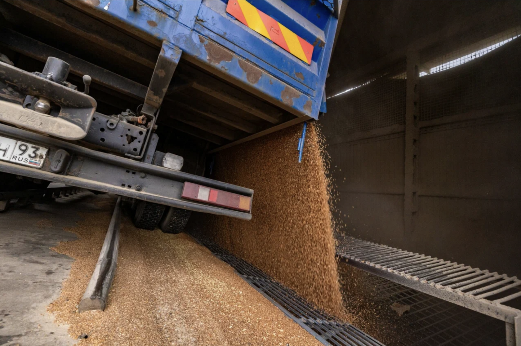 Перевозка зерна автотранспортом