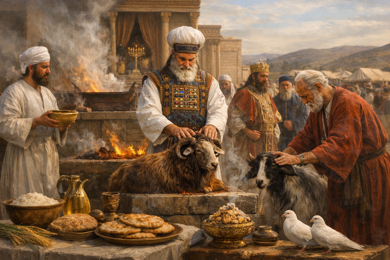 Глава Ваикра: почему приносили жертвы в Иерусалимском Храме