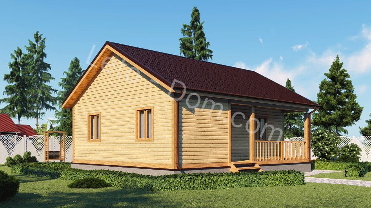 дом из бруса
