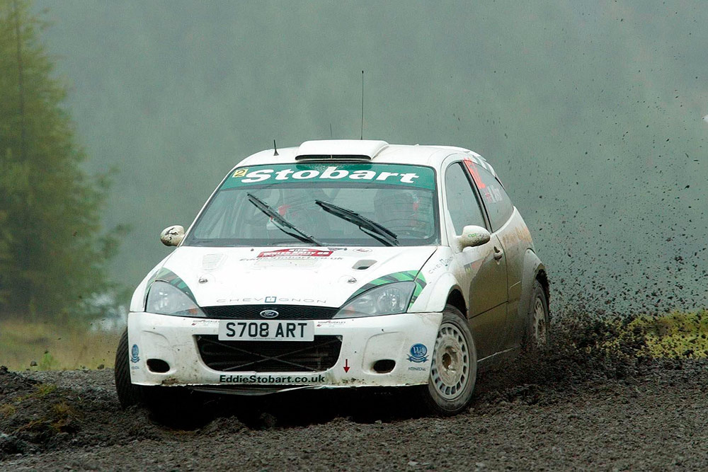 Мэтью Уилсон и Скотт Мартин, Ford Focus WRC '02 (S708 ART), ралли Великобритания 2004