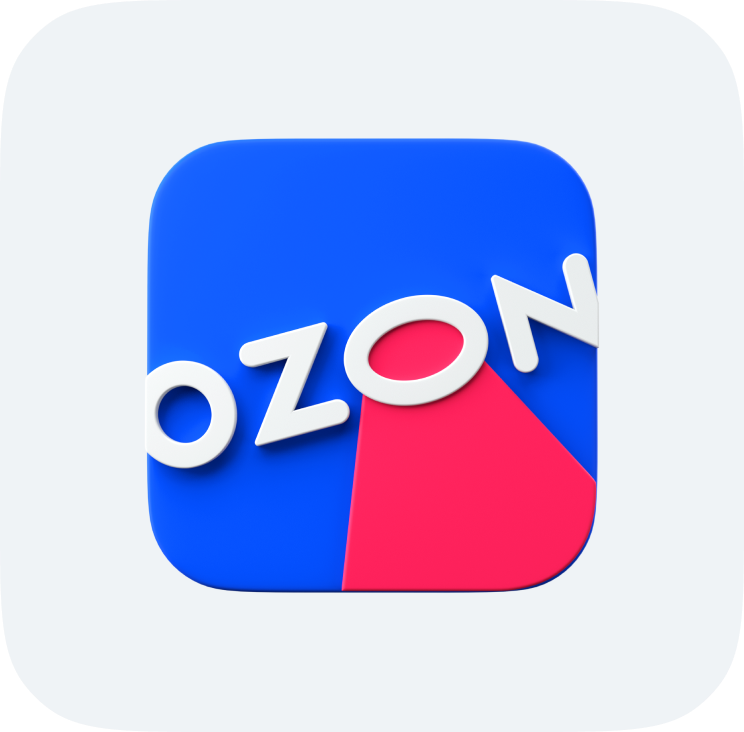 Логотип ozon png без фона