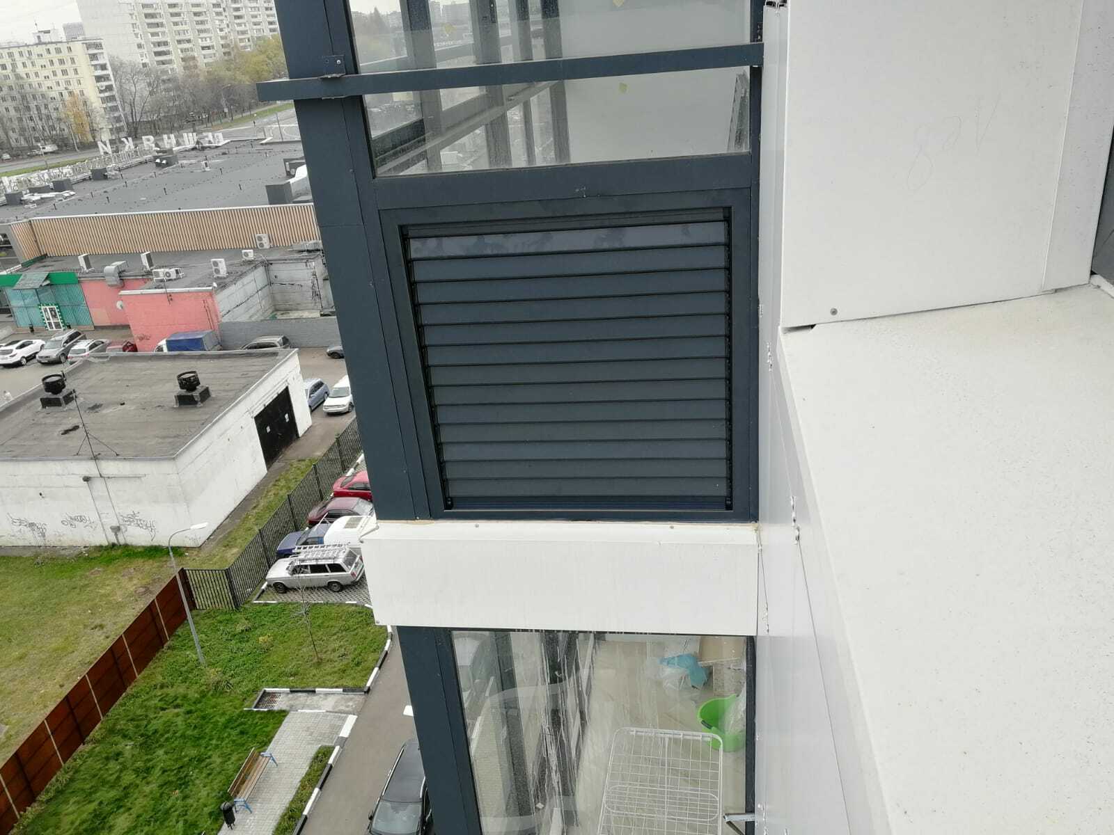 Утепление решетки на балконе