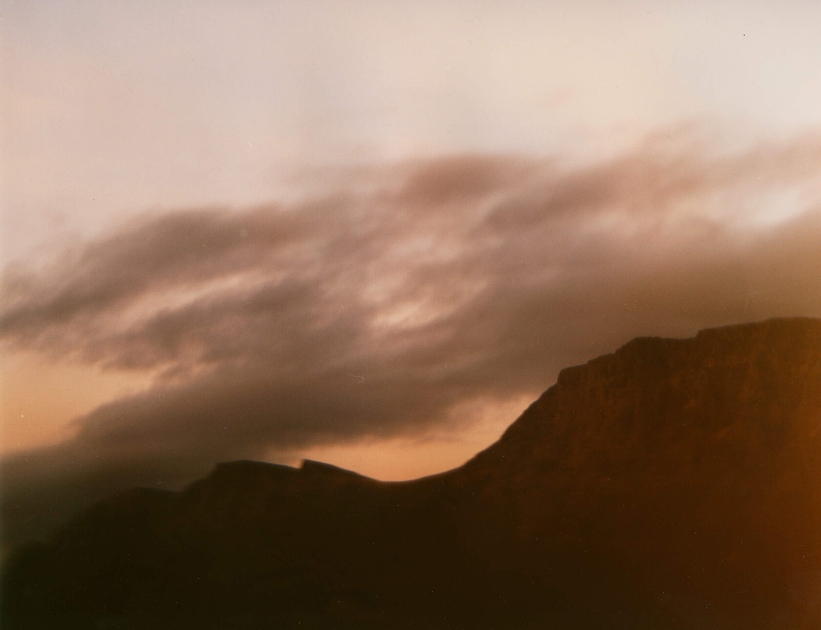 Pink Mountains. Lanzarote. 2010. Color Negative 4×5 inch.