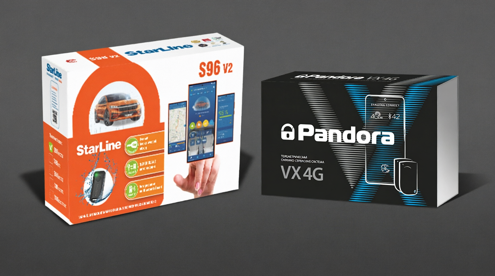 Сравнение автосигнализаций StarLine S96 v2 и Pandora VX 4G
