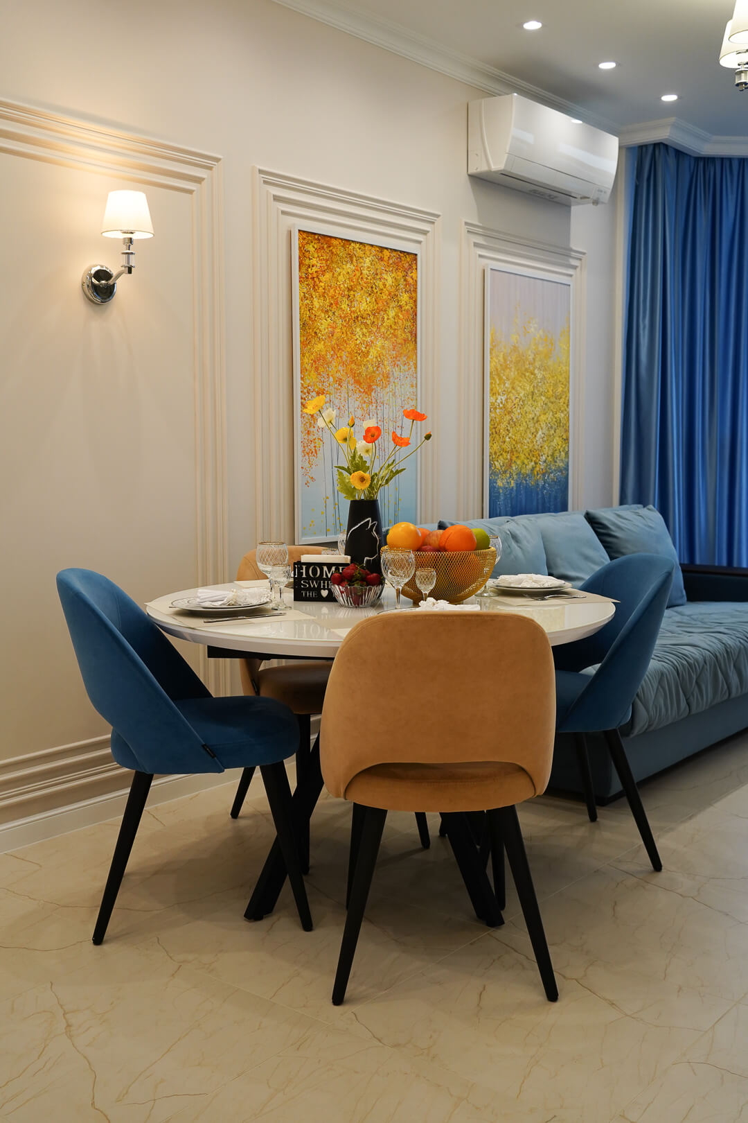 Элитный ремонт квартиры в Сочи трехкомнатной квартиры 61 кв.м в \"ЖК ...