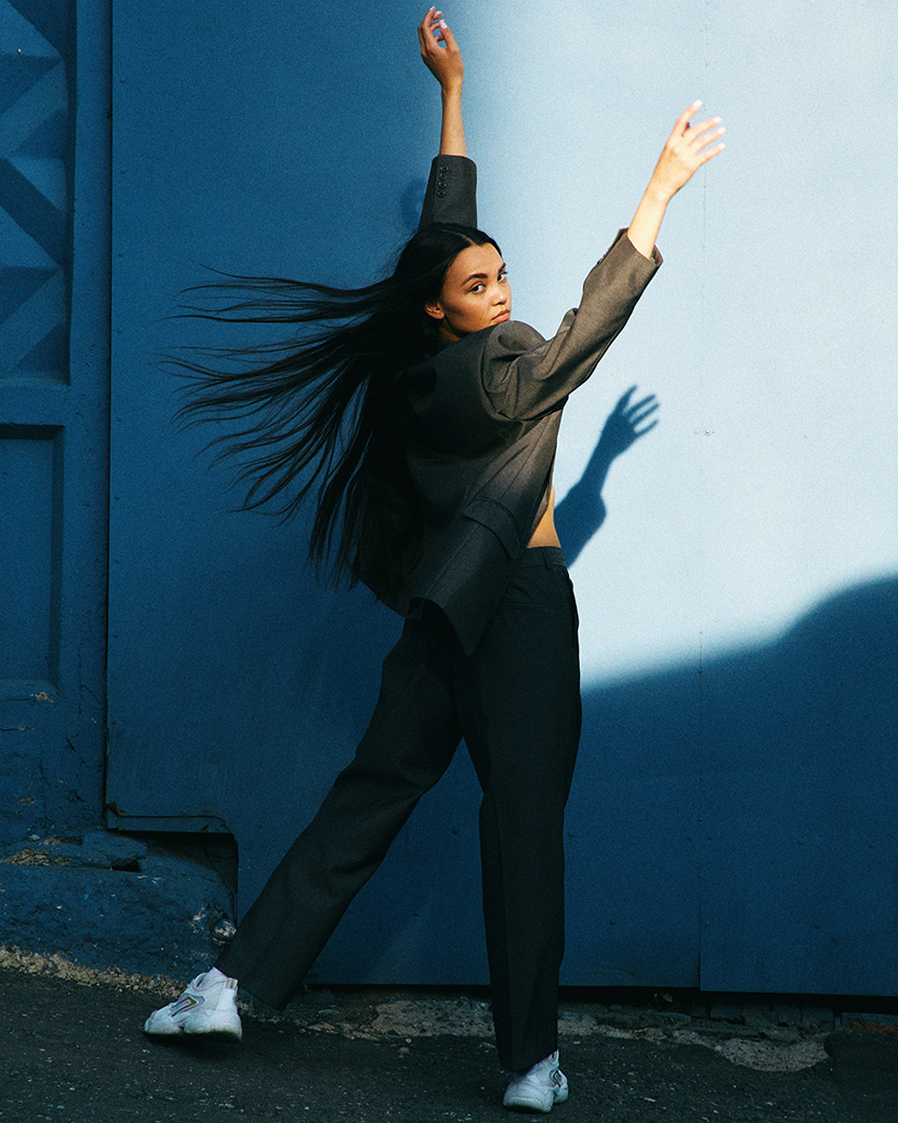 Девушка, модельный тест, портрет,