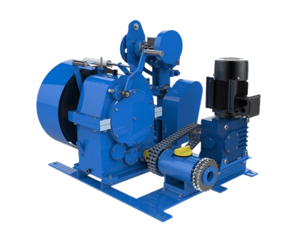 “LKI-TECHNO” slickline winch combination drive