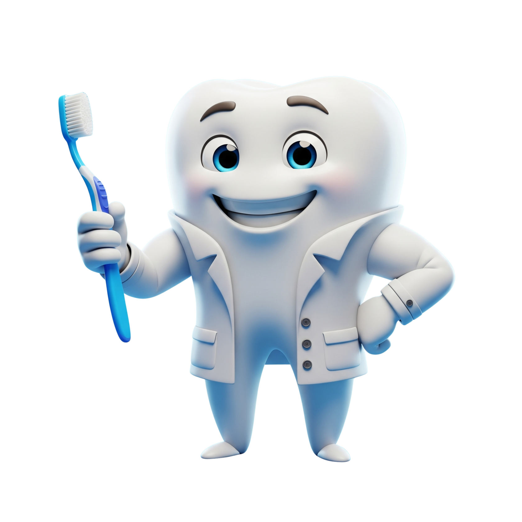 Улыбающийся зуб