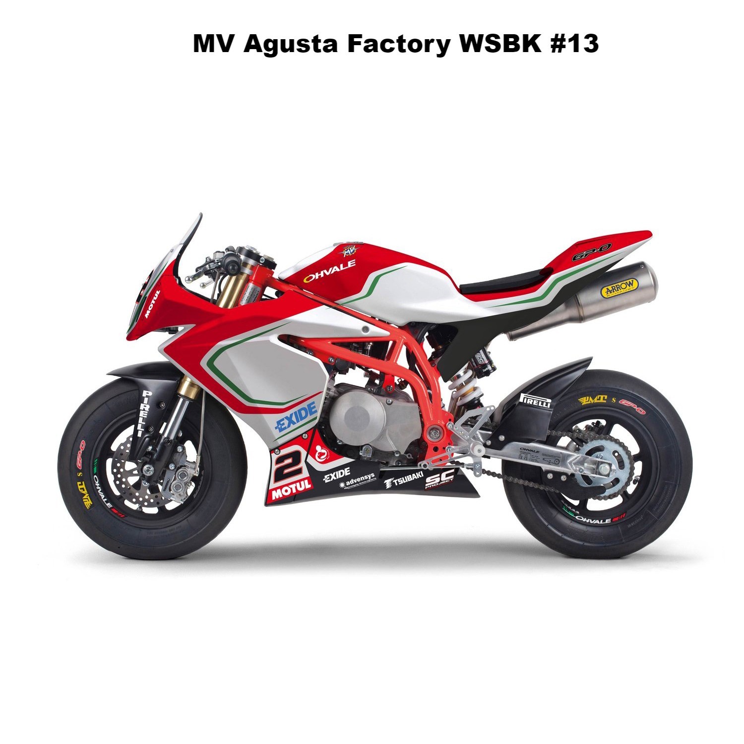 Ohvale MV Agusta Factory WSBK Design