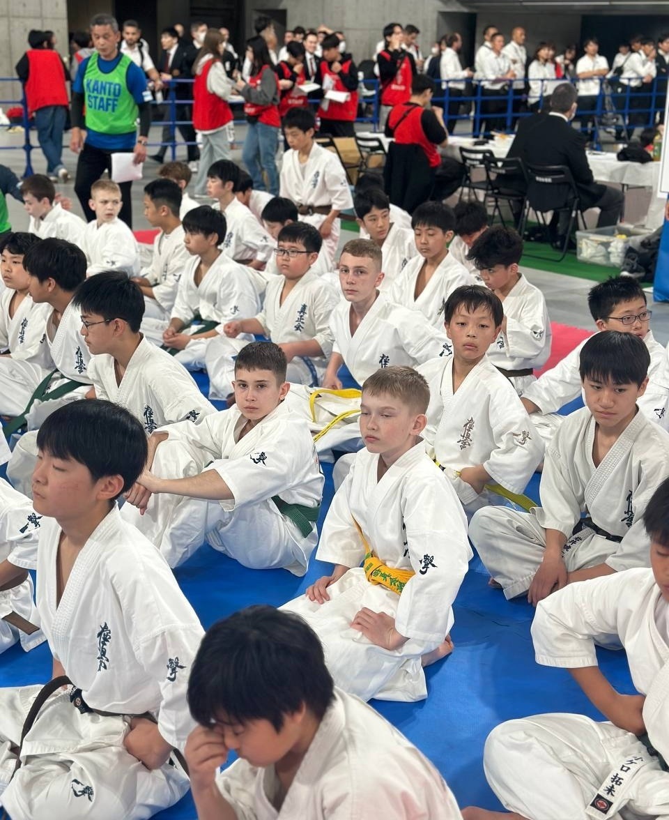 Кулдыркаев Захар на Первенстве Мира по Киокусинкай