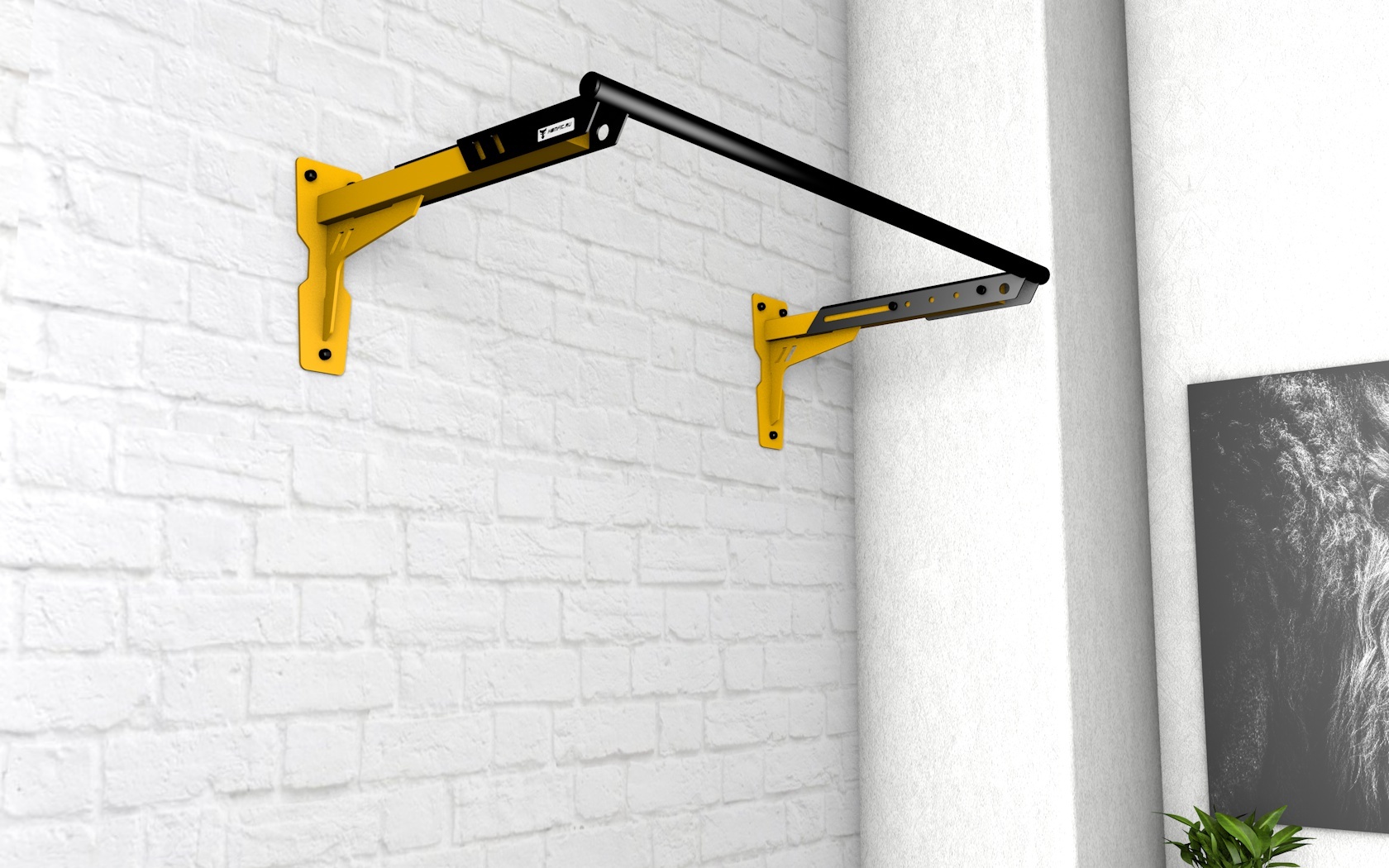 Турник HOMFIT с регулируемым выносом от стены