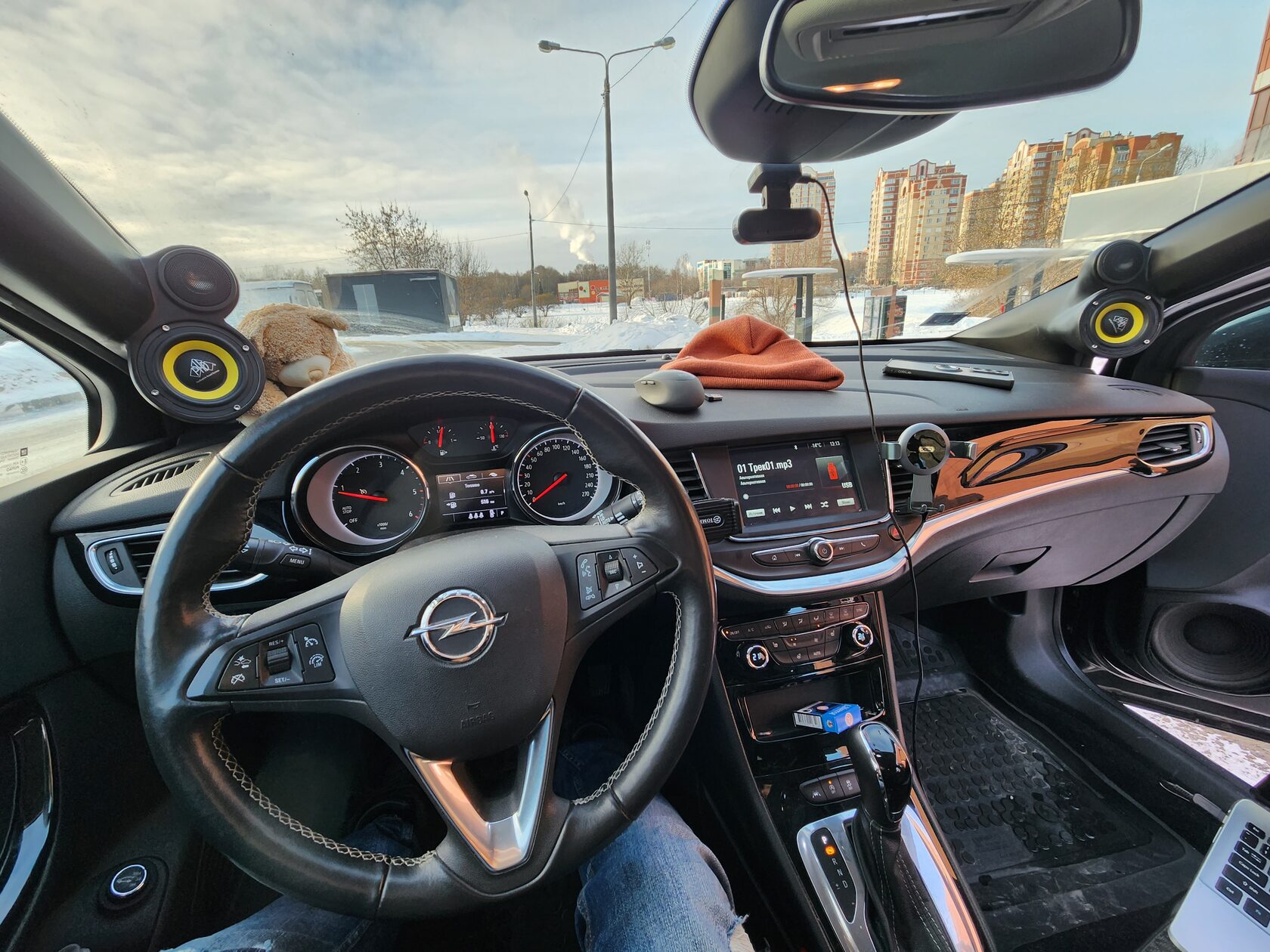 замена акустики динамиков колонок Opel Astra K