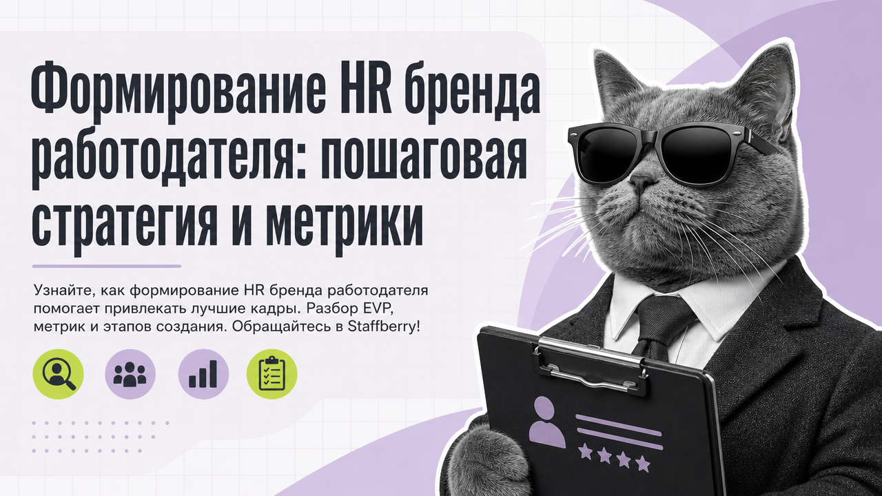 Формирование HR бренда работодателя: пошаговая стратегия и метрики