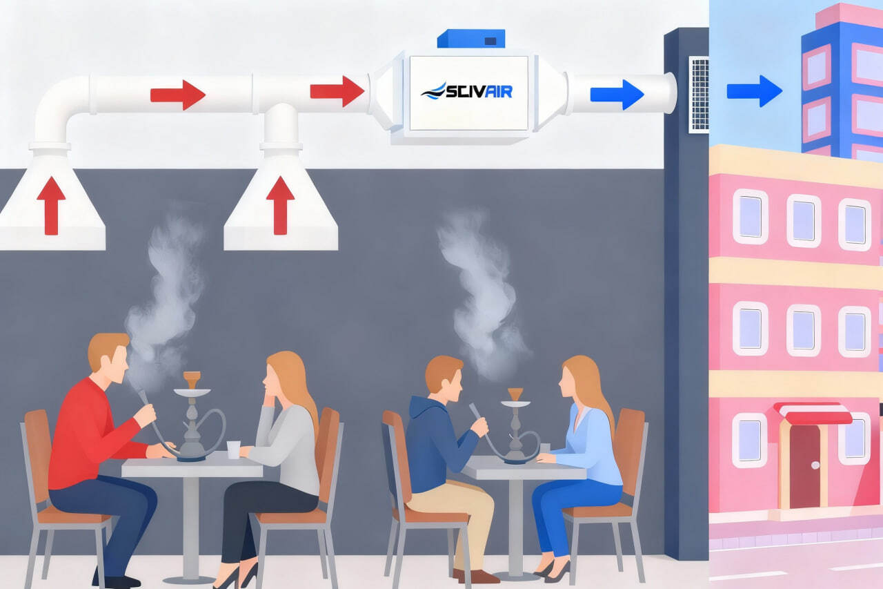 вентиляция кальянной