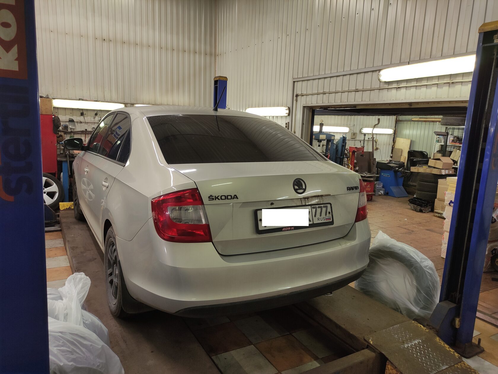 тюнинг skoda rapid