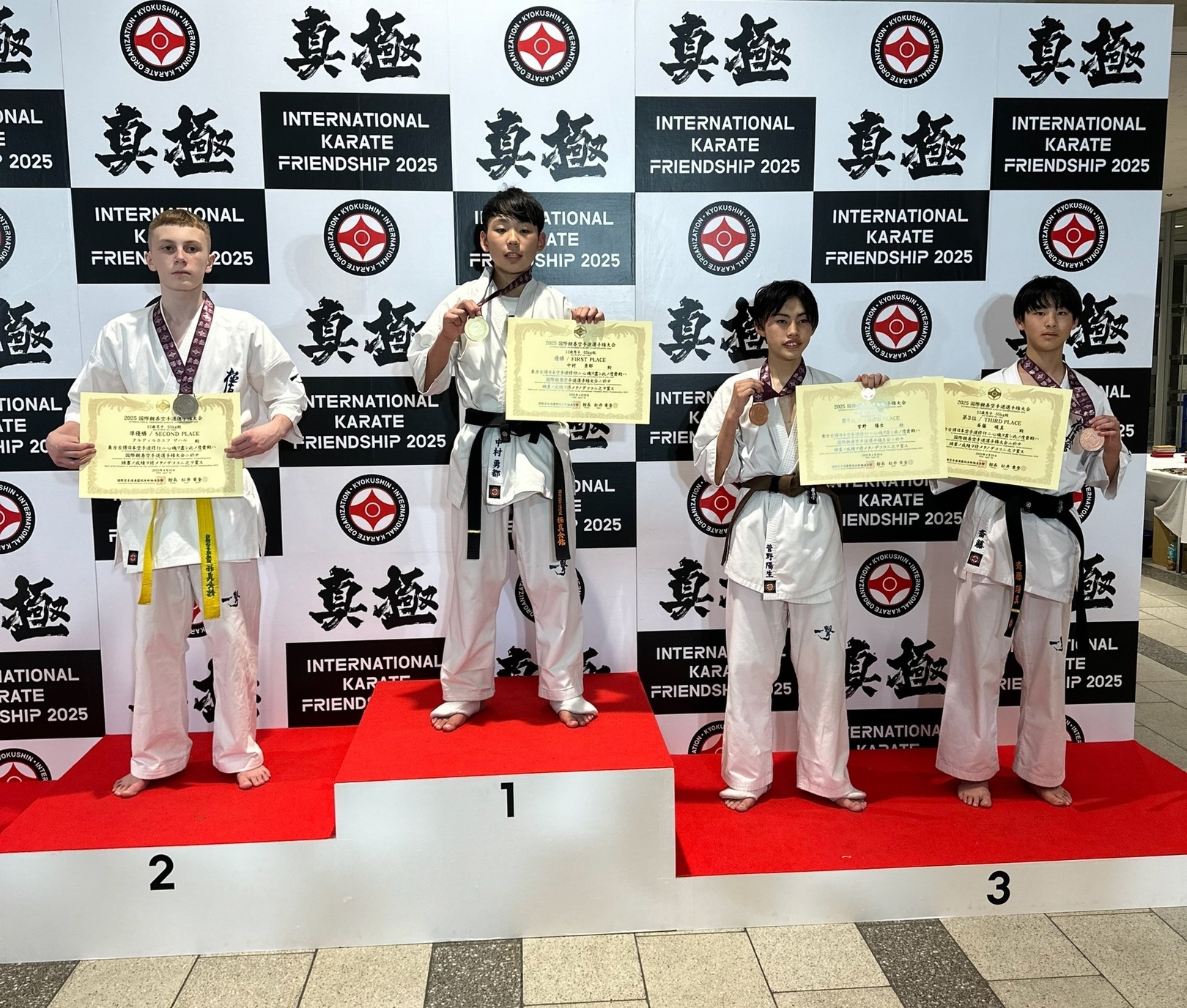 Кулдыркаев Захар Вице-чемпион Первенства Мира по Киокусинкай 2025