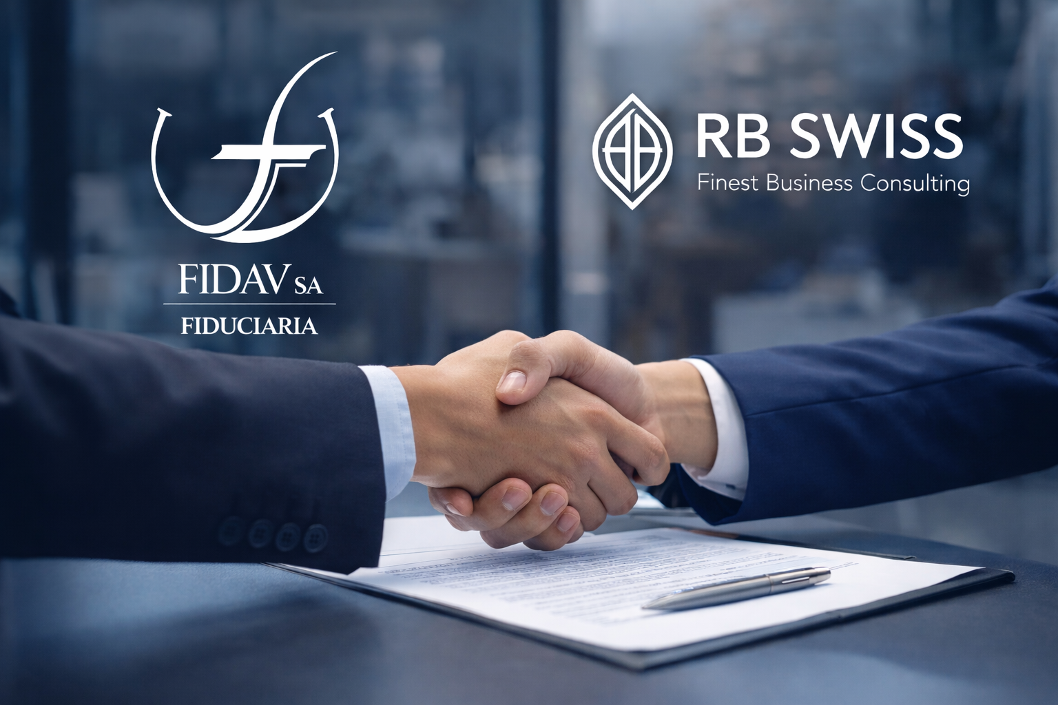 Partnerschaft RB Swiss und FIDAV Schweiz Treuhand und Unternehmensberatung