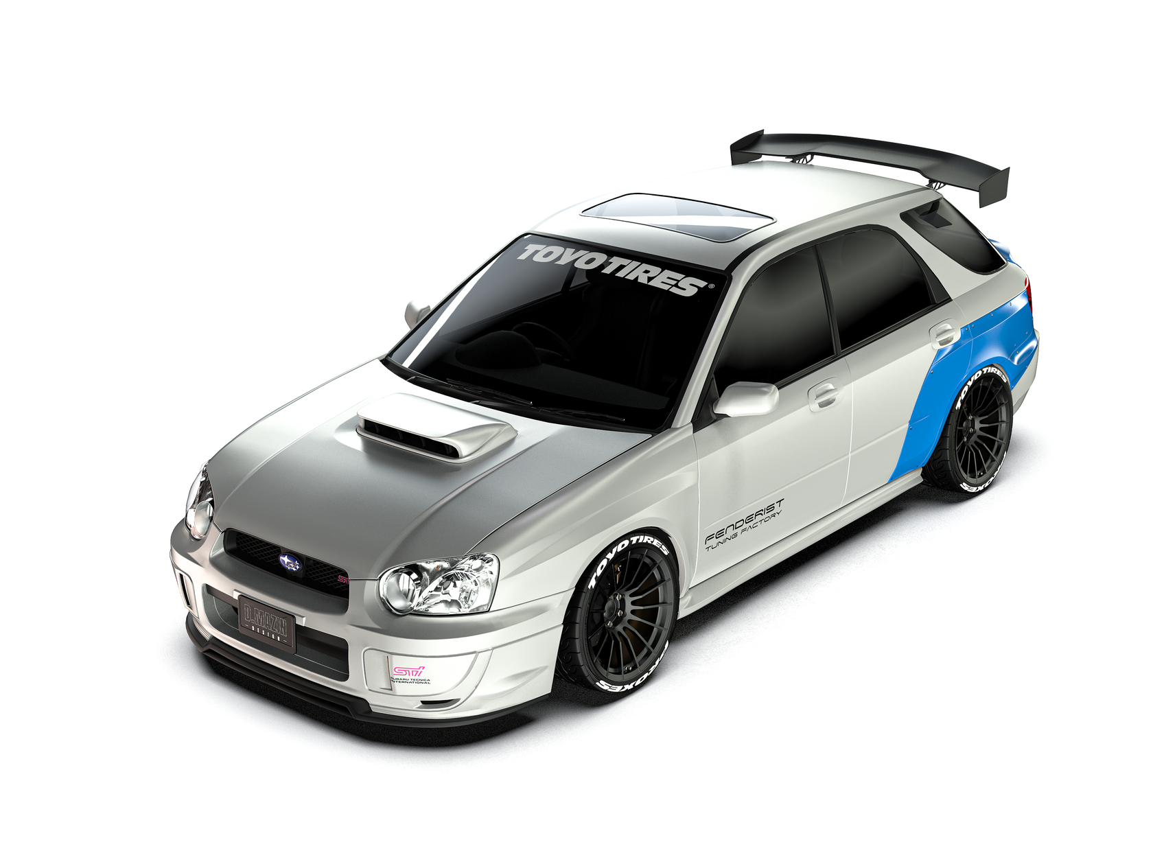 Fenderist обвес subaru