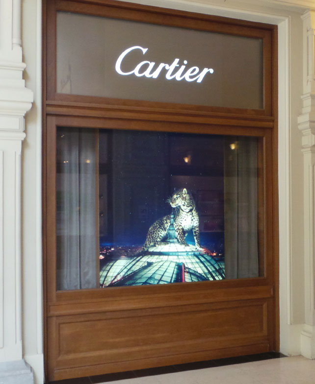 Интерьерная реклама в Москве