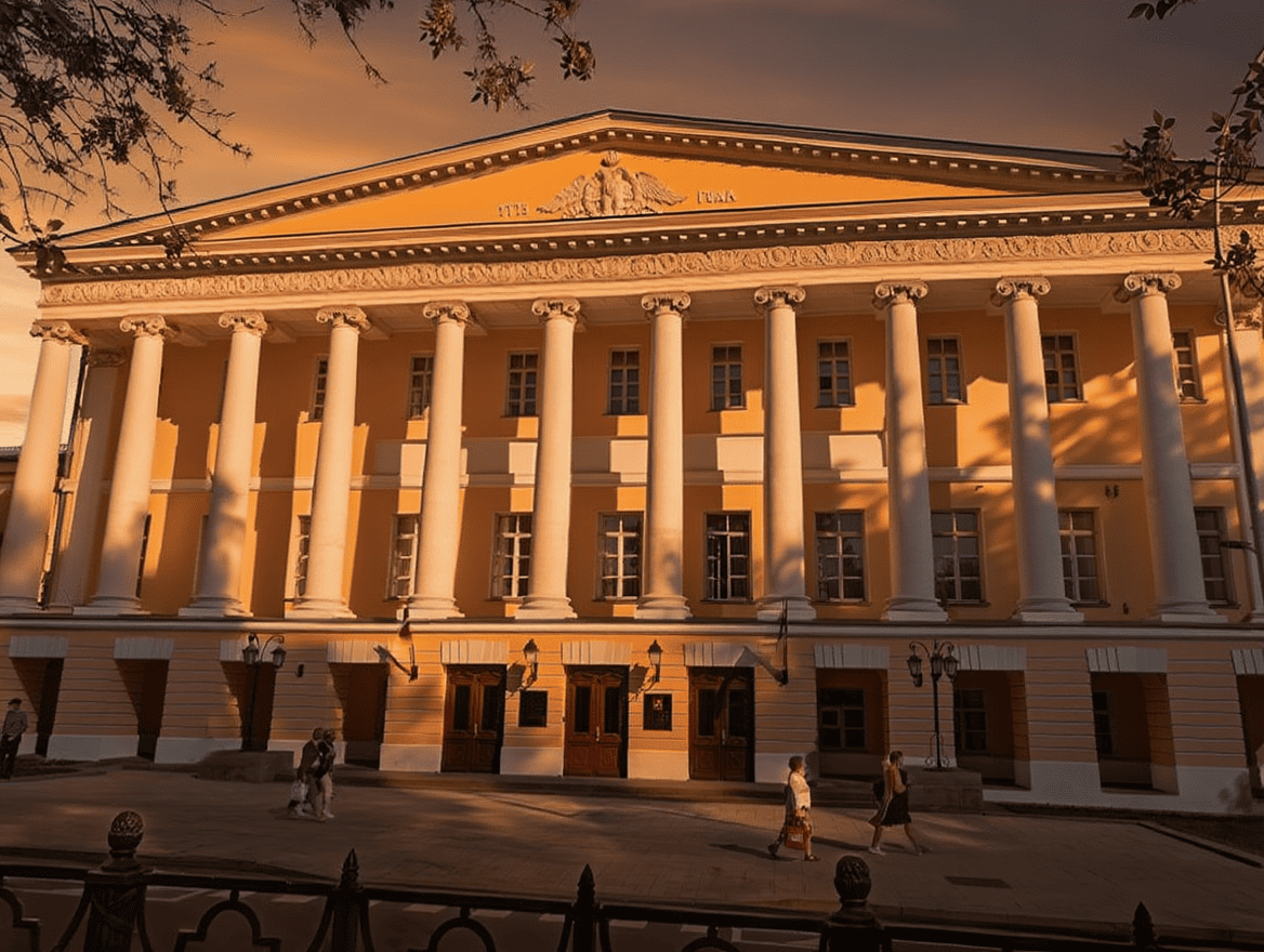 Обогрев кровли Московской городской Думы