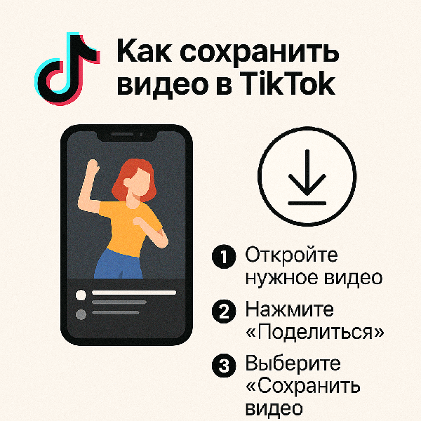 Как сохранить видео из ТикТок без водяного знака