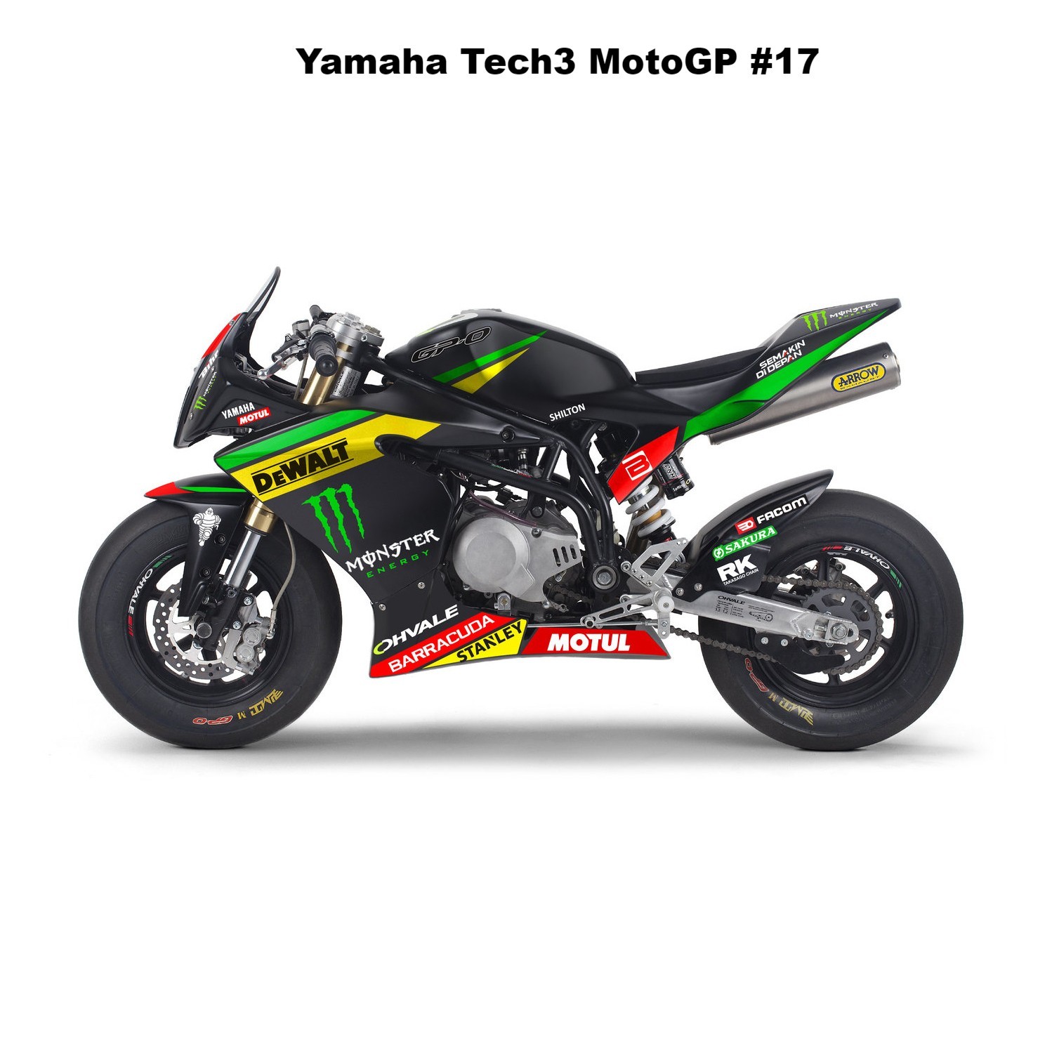 Ohvale Yamaha Tech3 MotoGP design