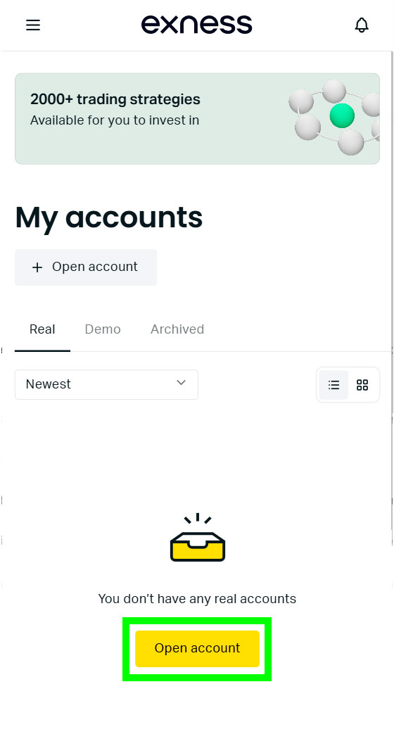 Exness Sign Up⚡ Register Your Trading Account 2026