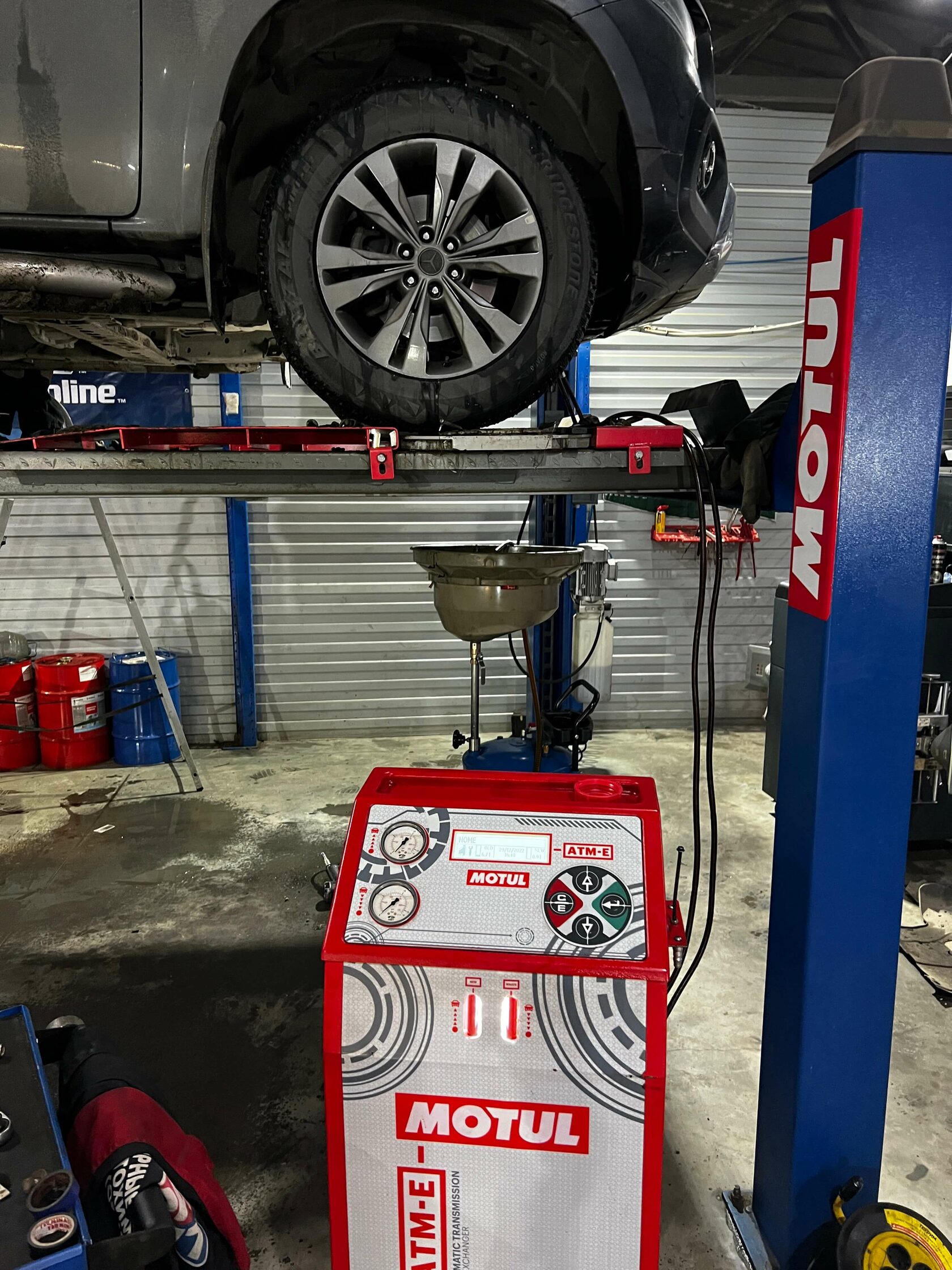 Проверка давления и состояния масла АКПП