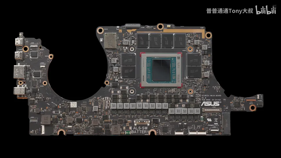 Внутренности Asus ROG Flow Z13