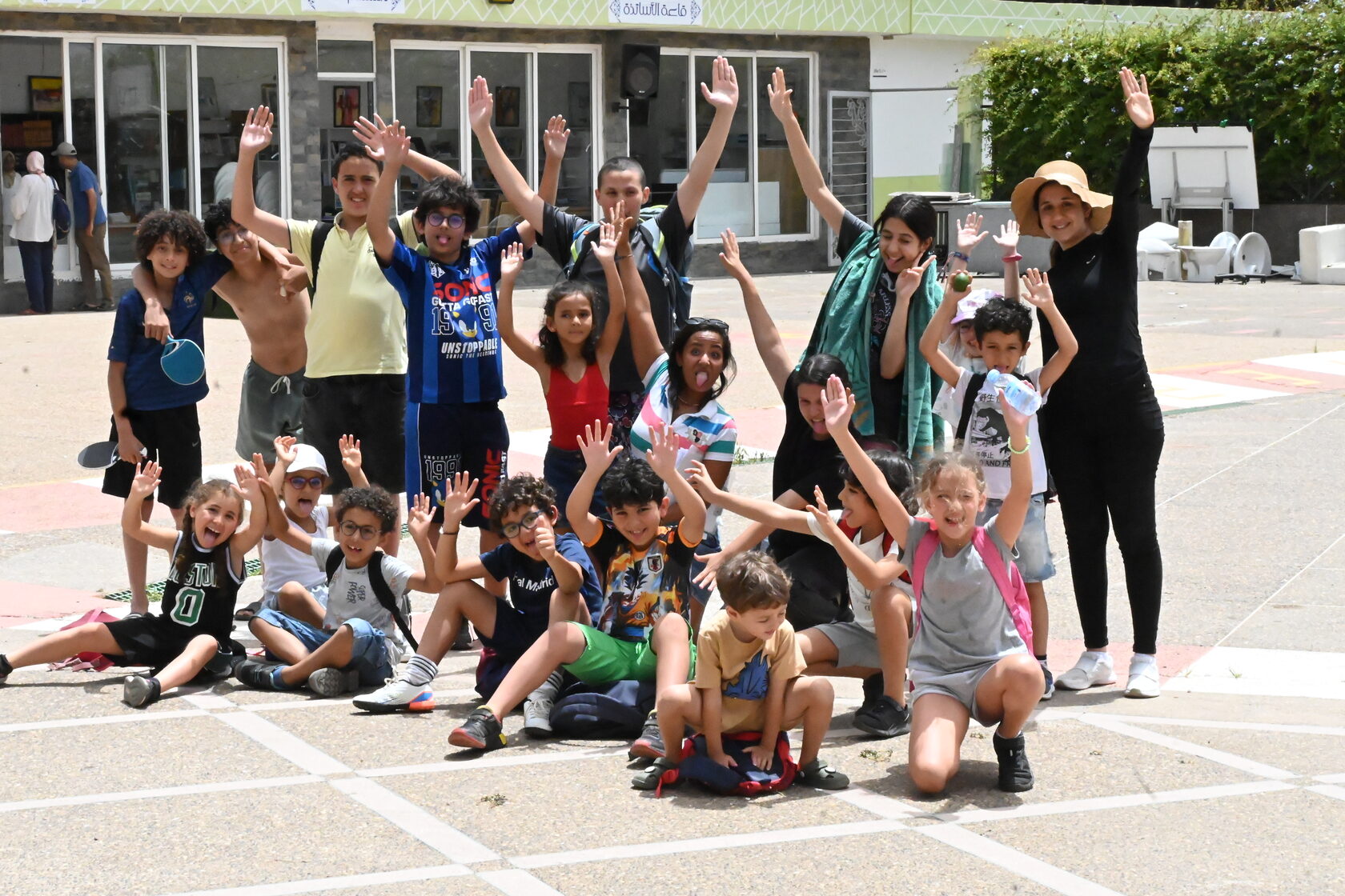 Enfants apprenant la programmation au Summer Camp Algorithmics Rabat