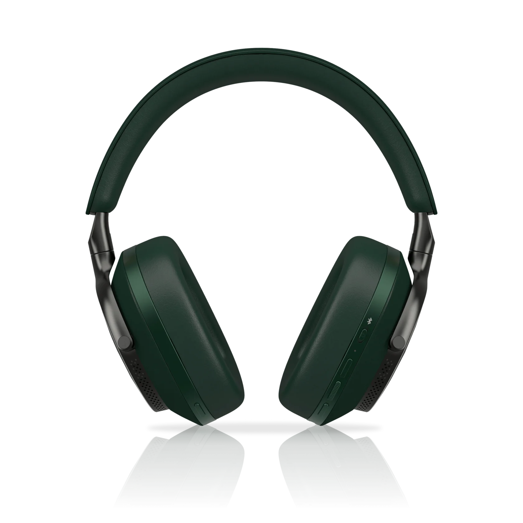 Беспроводные наушники Bowers &amp; Wilkins в изумрудно-чёрном исполнении