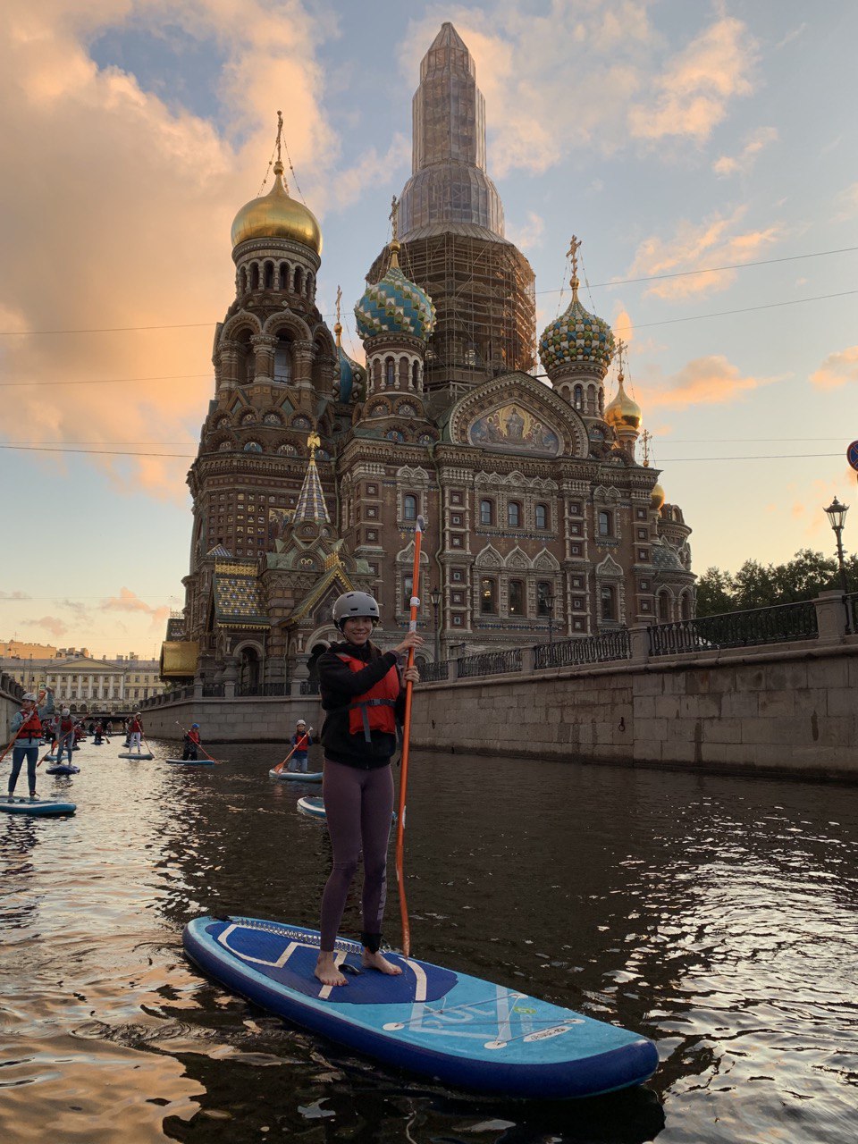 Прогулка на сапах