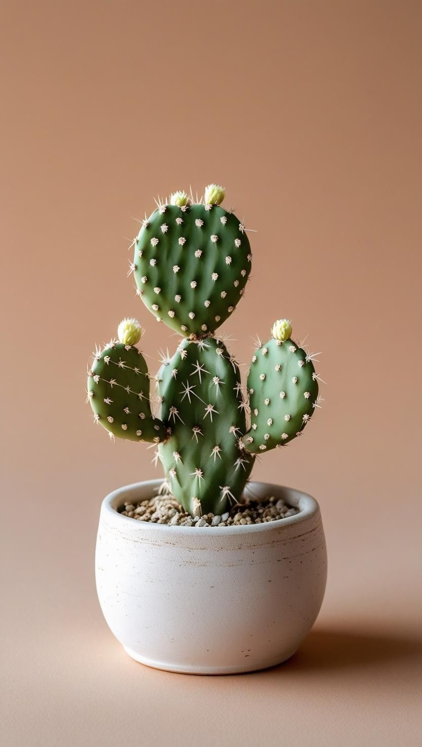 Green indoor plant in pot