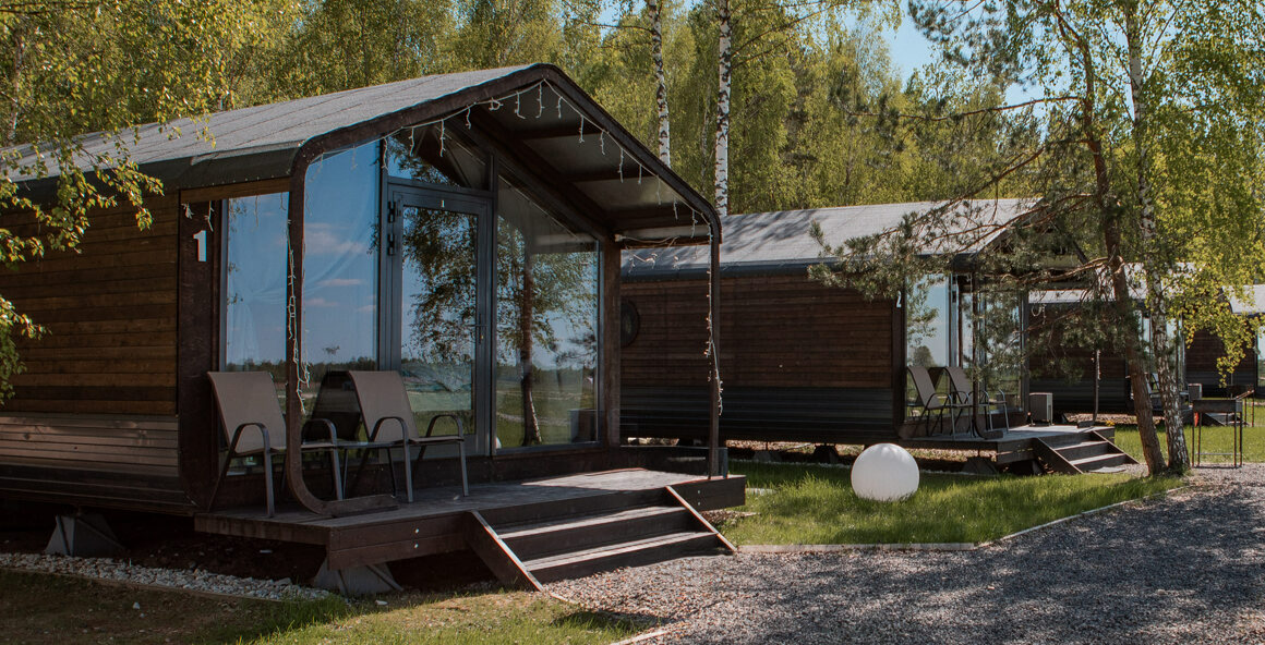 Модульный дом в Кропоткин веранда